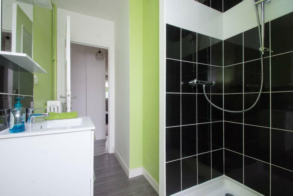 Appartement 2 Chambres - Parking Prive Rennes Buitenkant foto